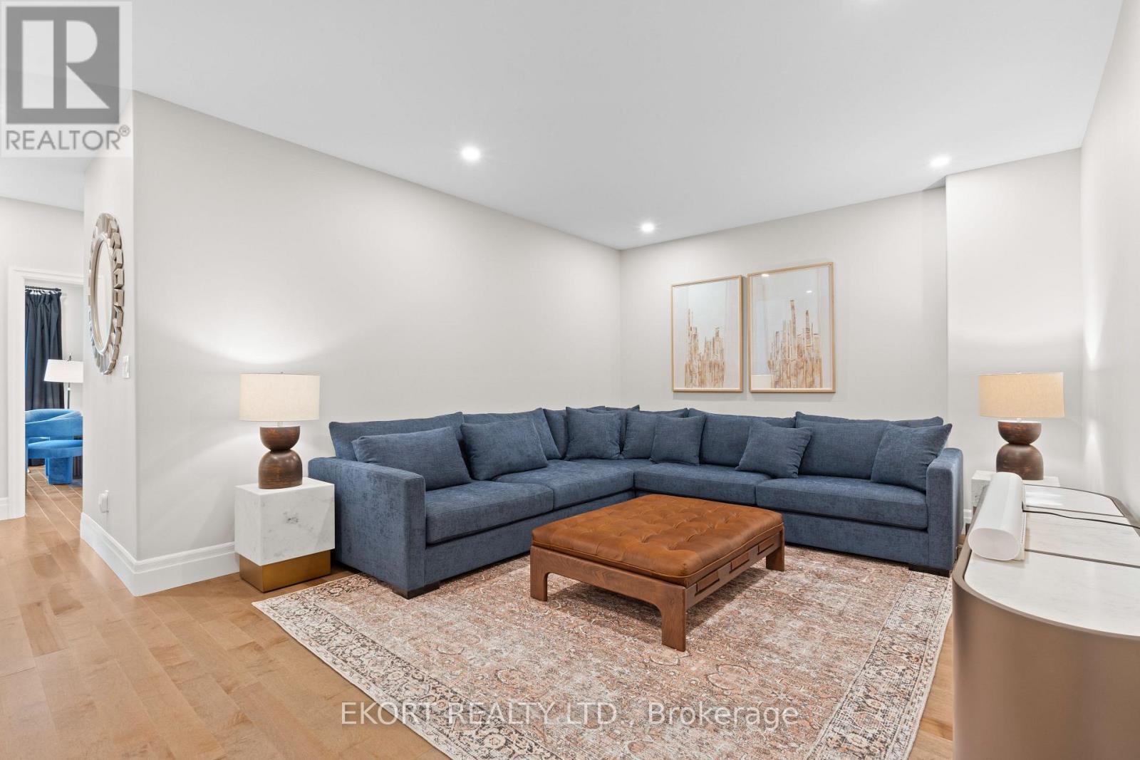 Rec Room/Family Room, perfect for movie night - 45 Bentley Crescent, Prince Edward County (Picton Ward), ON - Indoor Photo Showing Living Room