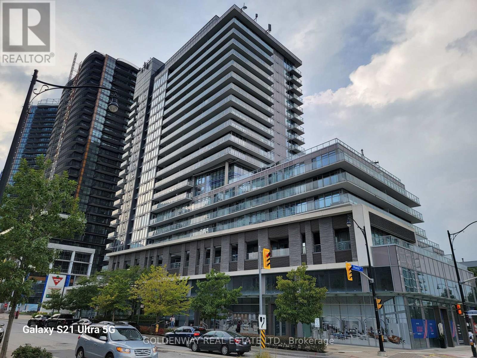 front elevation - 1211 - 72 Esther Shiner Boulevard, Toronto, ON - Outdoor With Balcony With Facade
