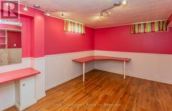 Hobby room with walk in closet -