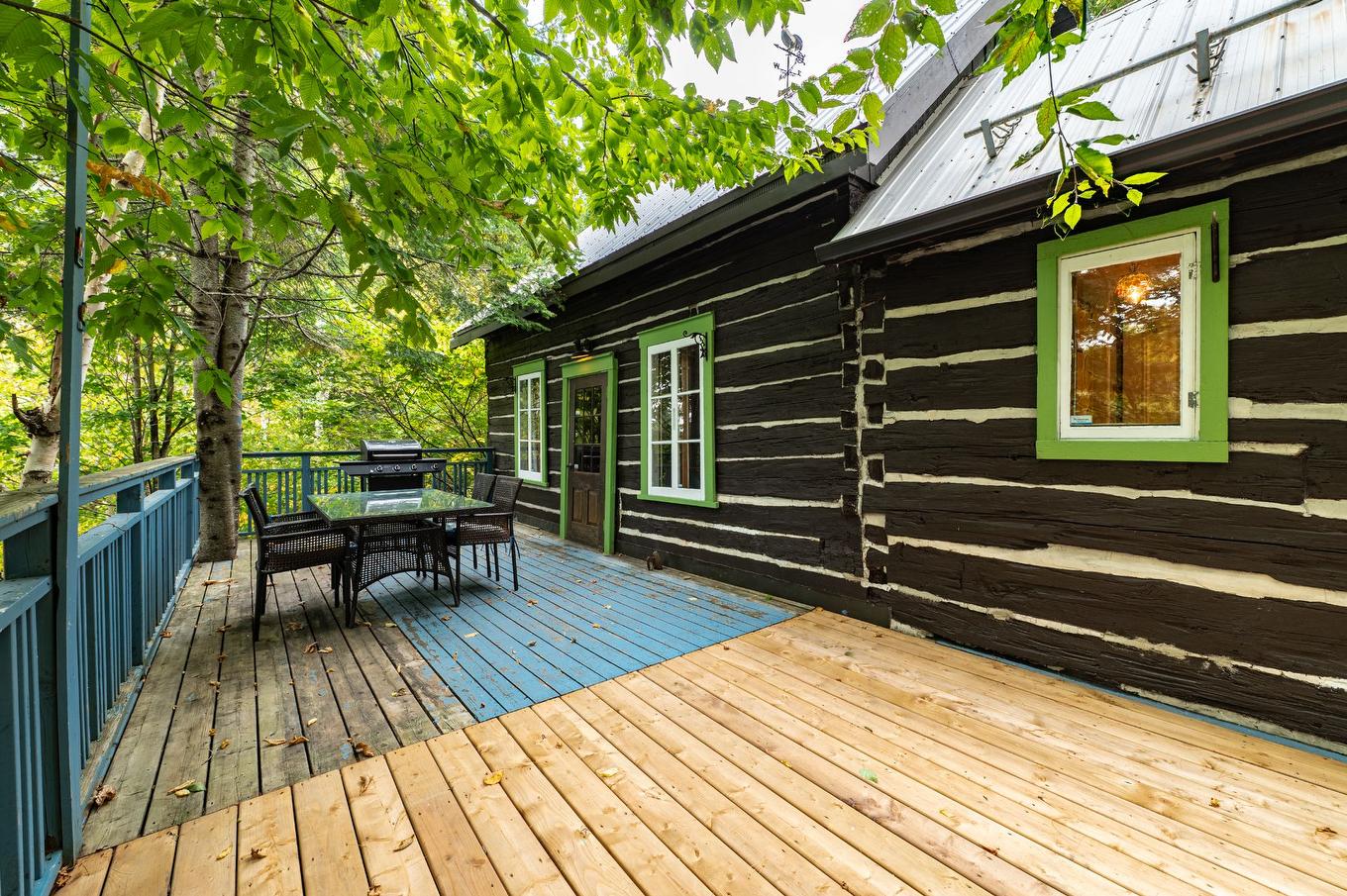 Patio - 1330 Mtée Gagnon, Val-David, QC - Outdoor With Deck Patio Veranda With Exterior