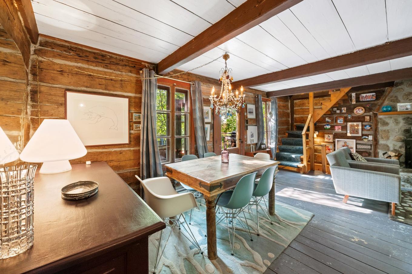 Dining room - 1330 Mtée Gagnon, Val-David, QC -