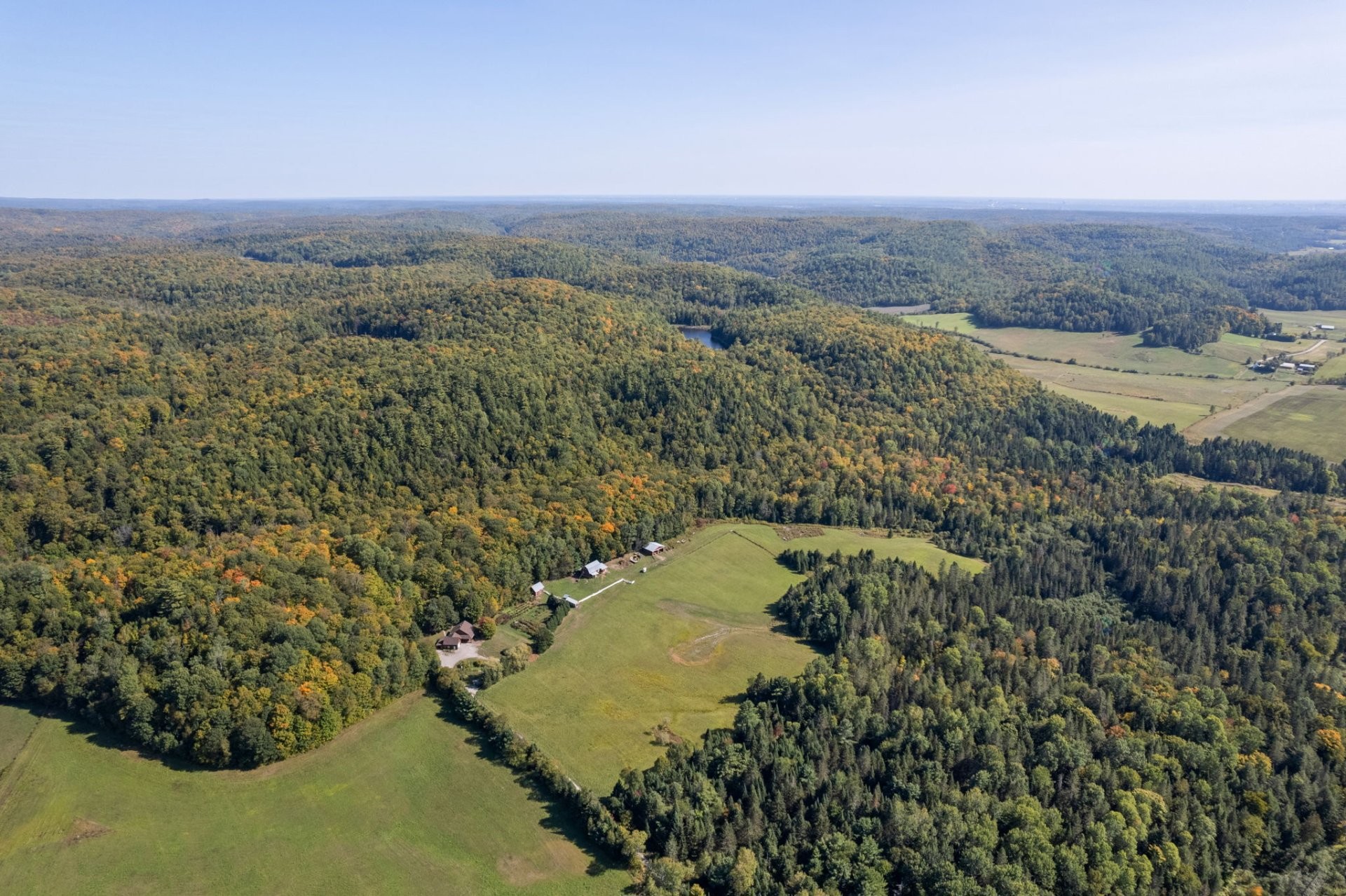 Aerial View - 30Z Ch. Des Cavernes, Cantley, QC