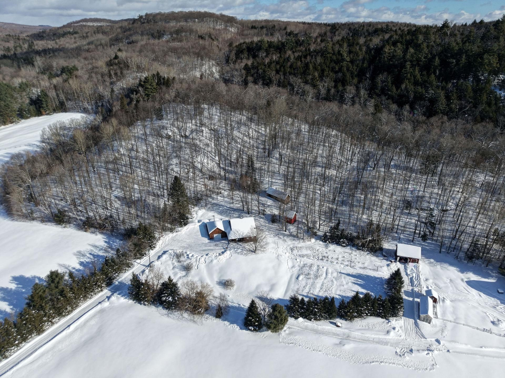 Aerial View - 30Z Ch. Des Cavernes, Cantley, QC