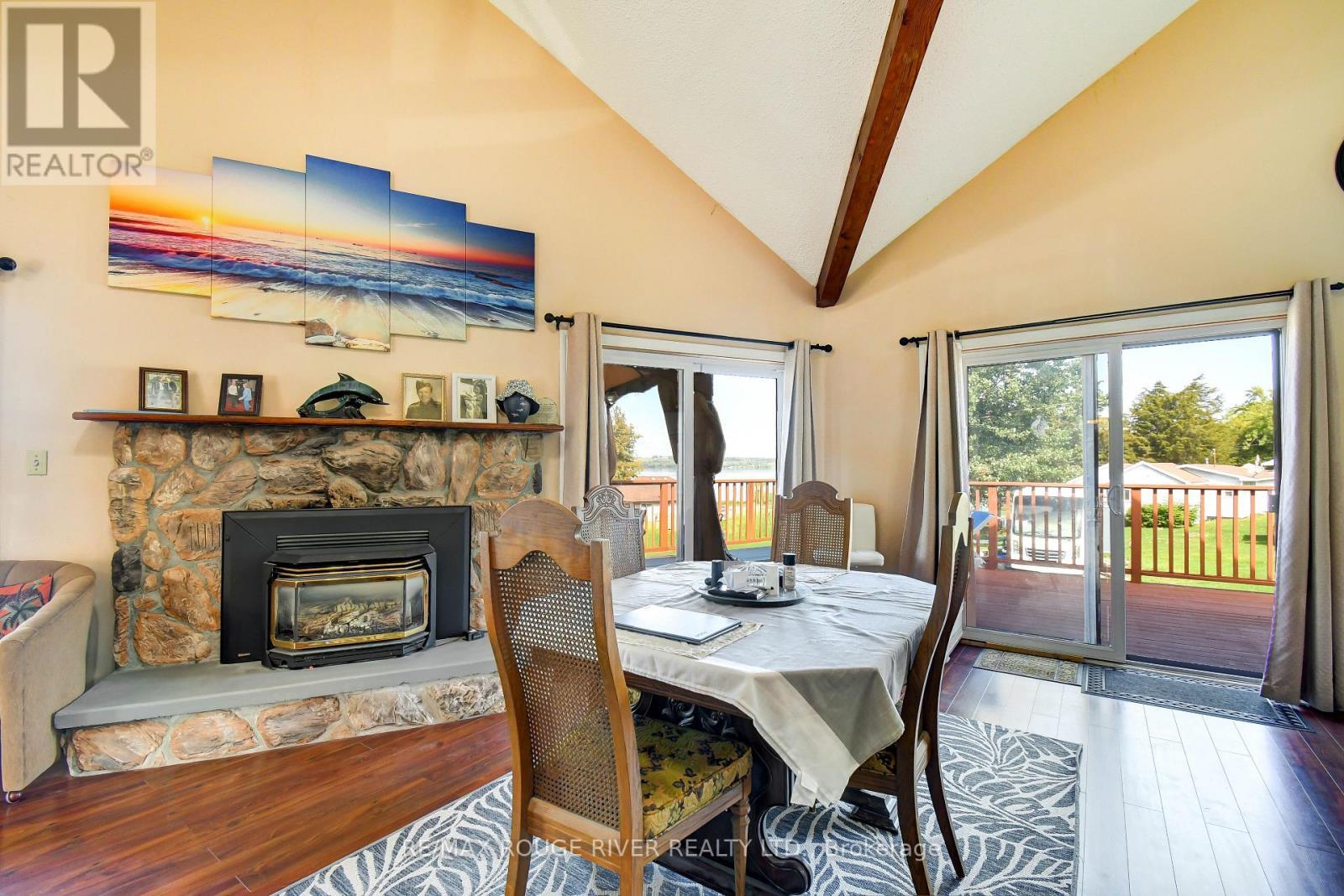 198 - 68 Robins Road, Alnwick/Haldimand, ON - Indoor With Fireplace