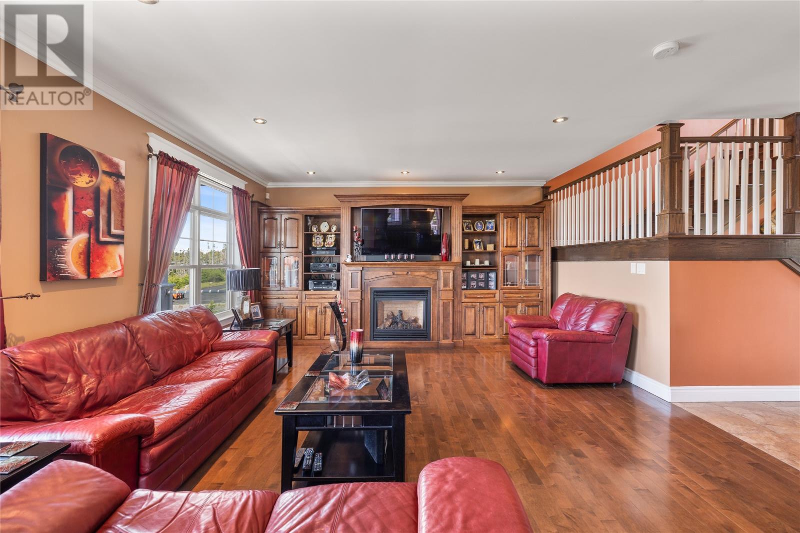 3 Everest Street, Paradise, NL - Indoor Photo Showing Living Room With Fireplace