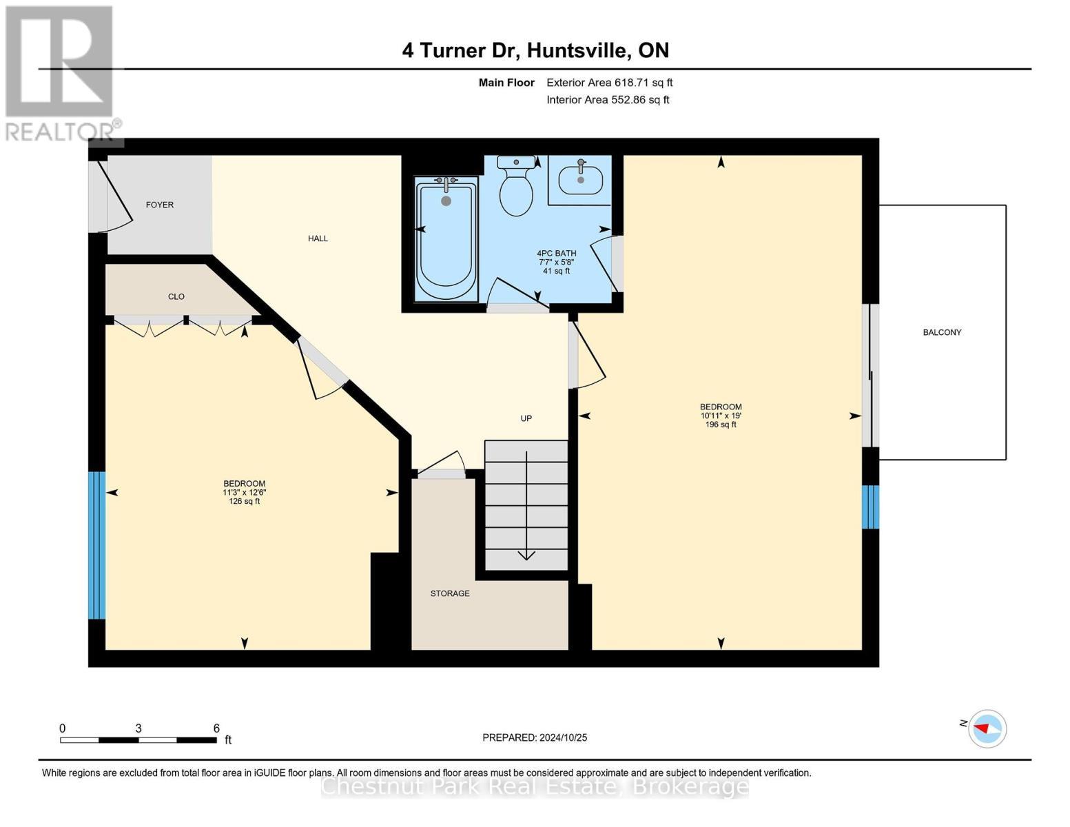 Layout of Main Entrance Level - 4 Turner Drive, Huntsville (Chaffey), ON - Other