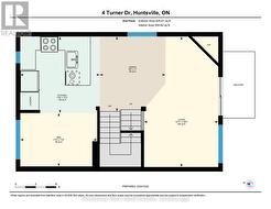Layout of 2nd Floor Versatile Living Spaces -