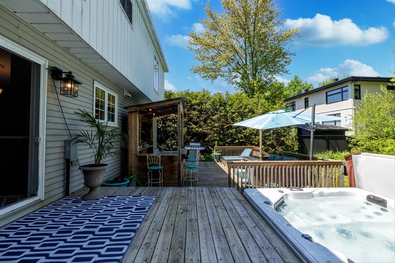 Patio - 21 Boul. Caza, Notre-Dame-De-L'Île-Perrot, QC - Outdoor With Deck Patio Veranda With Exterior