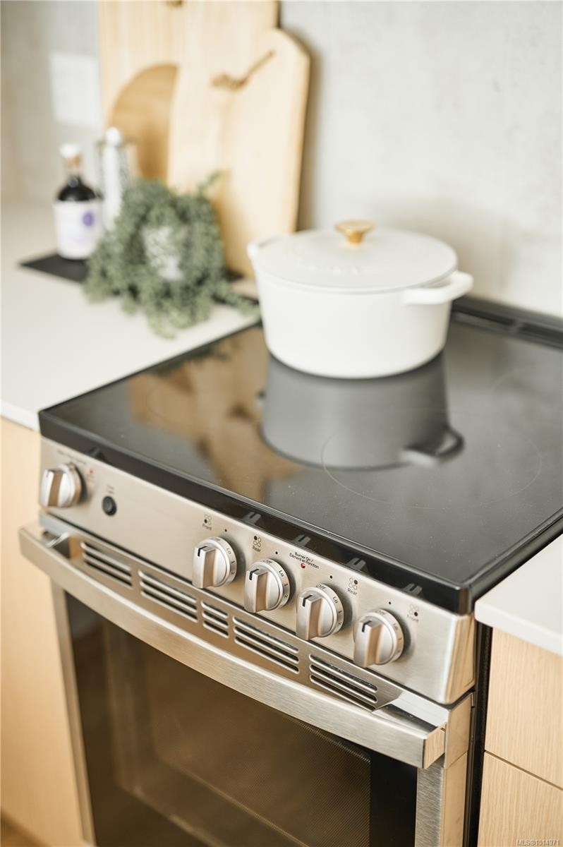 116-1115 Johnson St, Victoria, BC - Indoor Photo Showing Kitchen