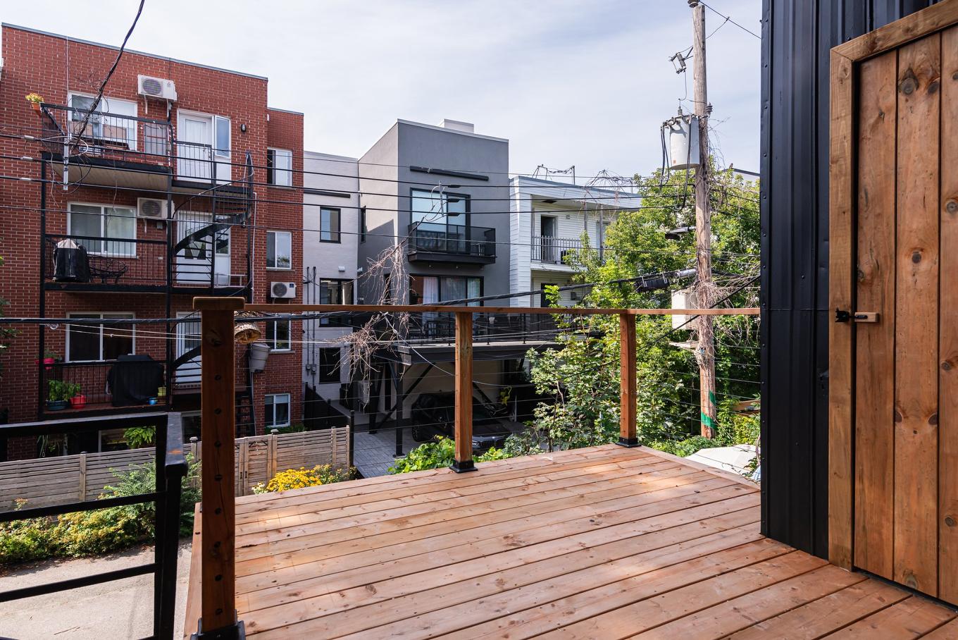 Patio - 6602 Rue Alma, Montréal (Rosemont/La Petite-Patrie), QC - Outdoor