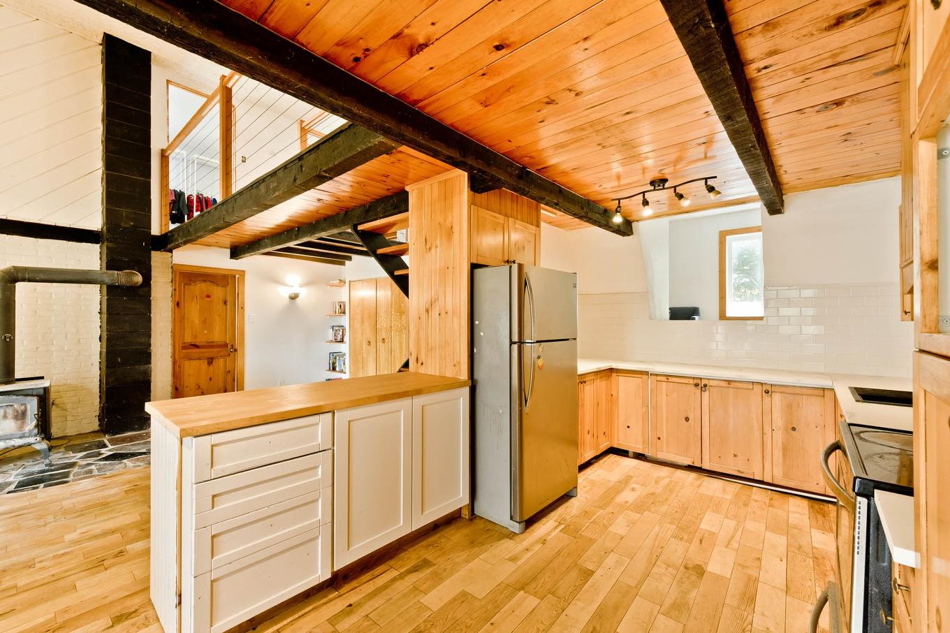Kitchen - 1000 10E Rang, Saint-Herménégilde, QC - Indoor Photo Showing Other Room