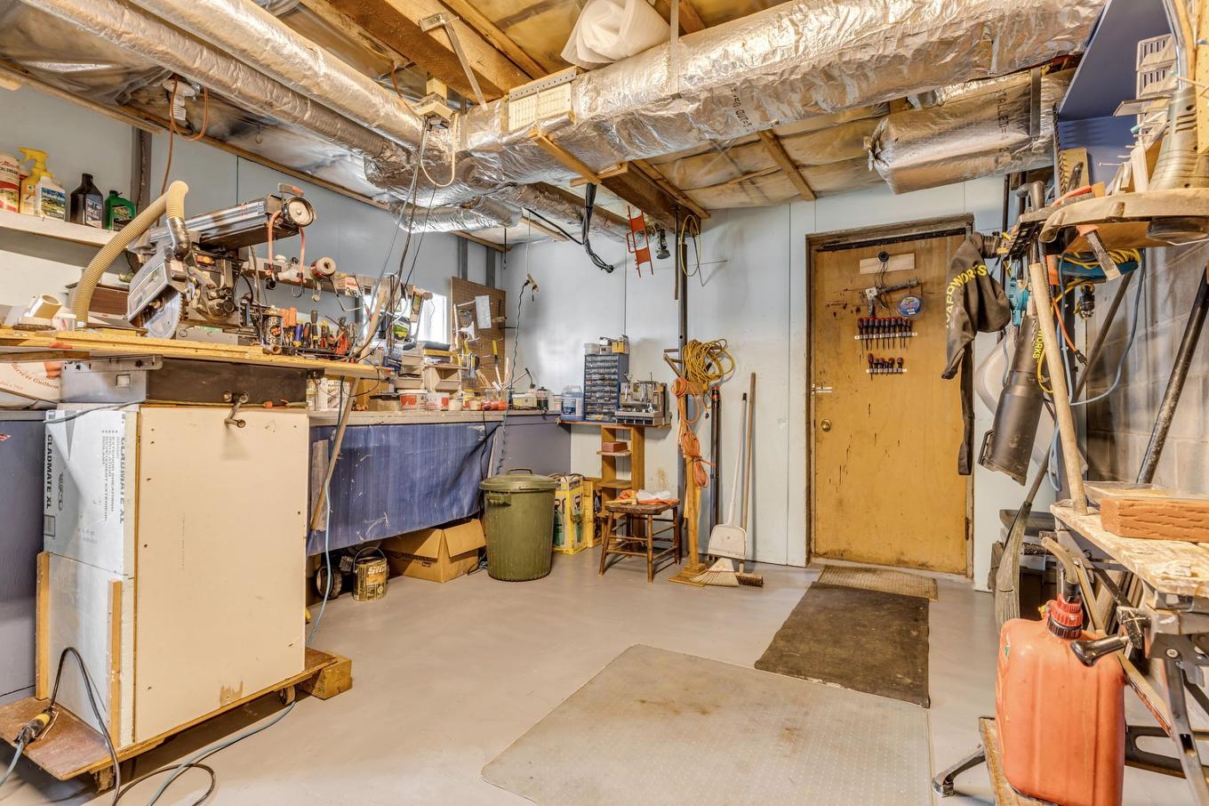 Workshop - 1407 Boul. Bastien, Québec (Les Rivières), QC - Indoor Photo Showing Basement