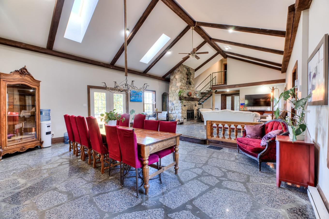 Salle à manger - 2085 Ch. De Georgeville, Magog, QC - Indoor Photo Showing Other Room