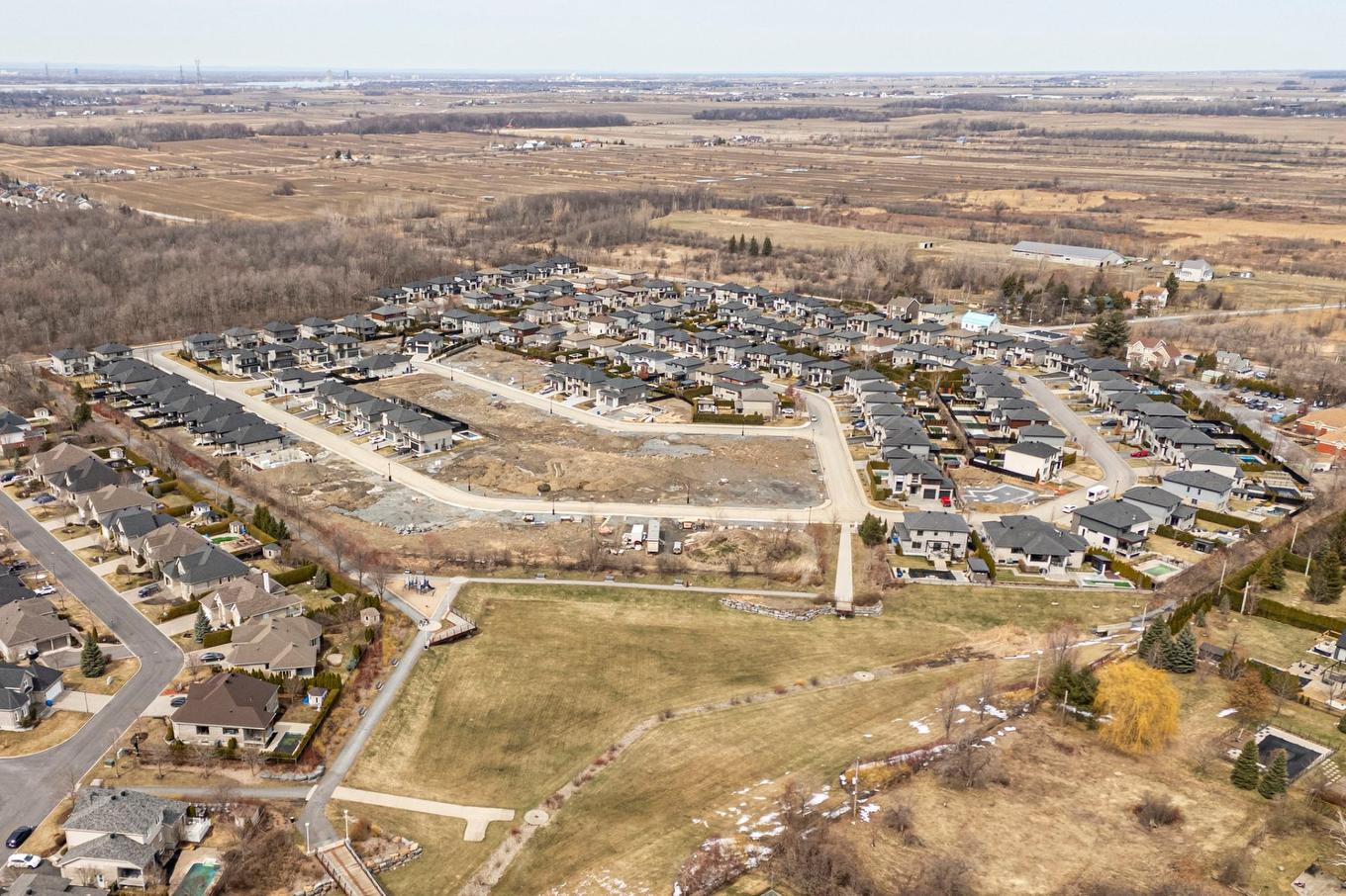 Aerial photo - 1105 Rue Jean-Vallerand, Boucherville, QC - Outdoor With View