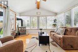 Gorgeous sunroom / family room -