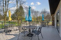 Outdoor sitting/patio area -