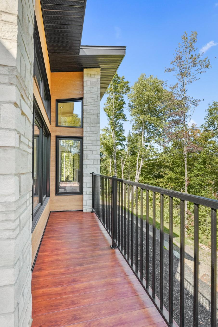 Terrasse - 31 Ch. De L'Altitude, Saint-Côme, QC - Outdoor With Exterior