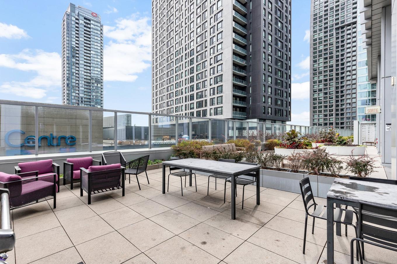 Patio - 2303-1050 Rue Drummond, Montréal (Ville-Marie), QC - Outdoor