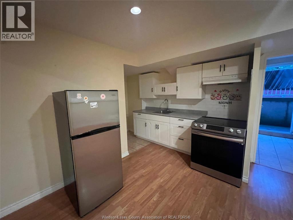 1890 Shepherd Street Unit# Lower, Windsor, ON - Indoor Photo Showing Kitchen