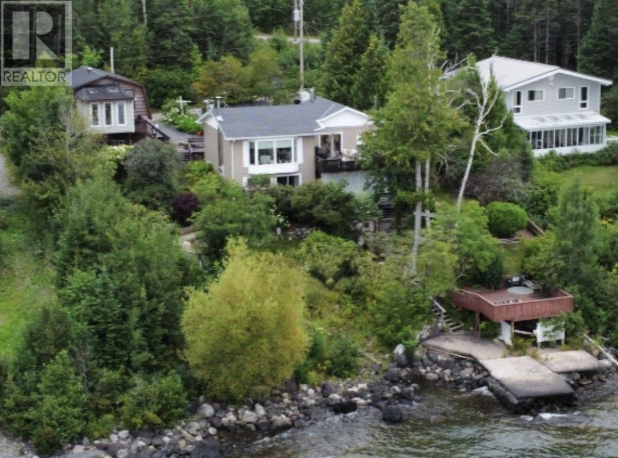 345 Dead End Rd, Harmony Beach, ON - Outdoor With Body Of Water With Deck Patio Veranda