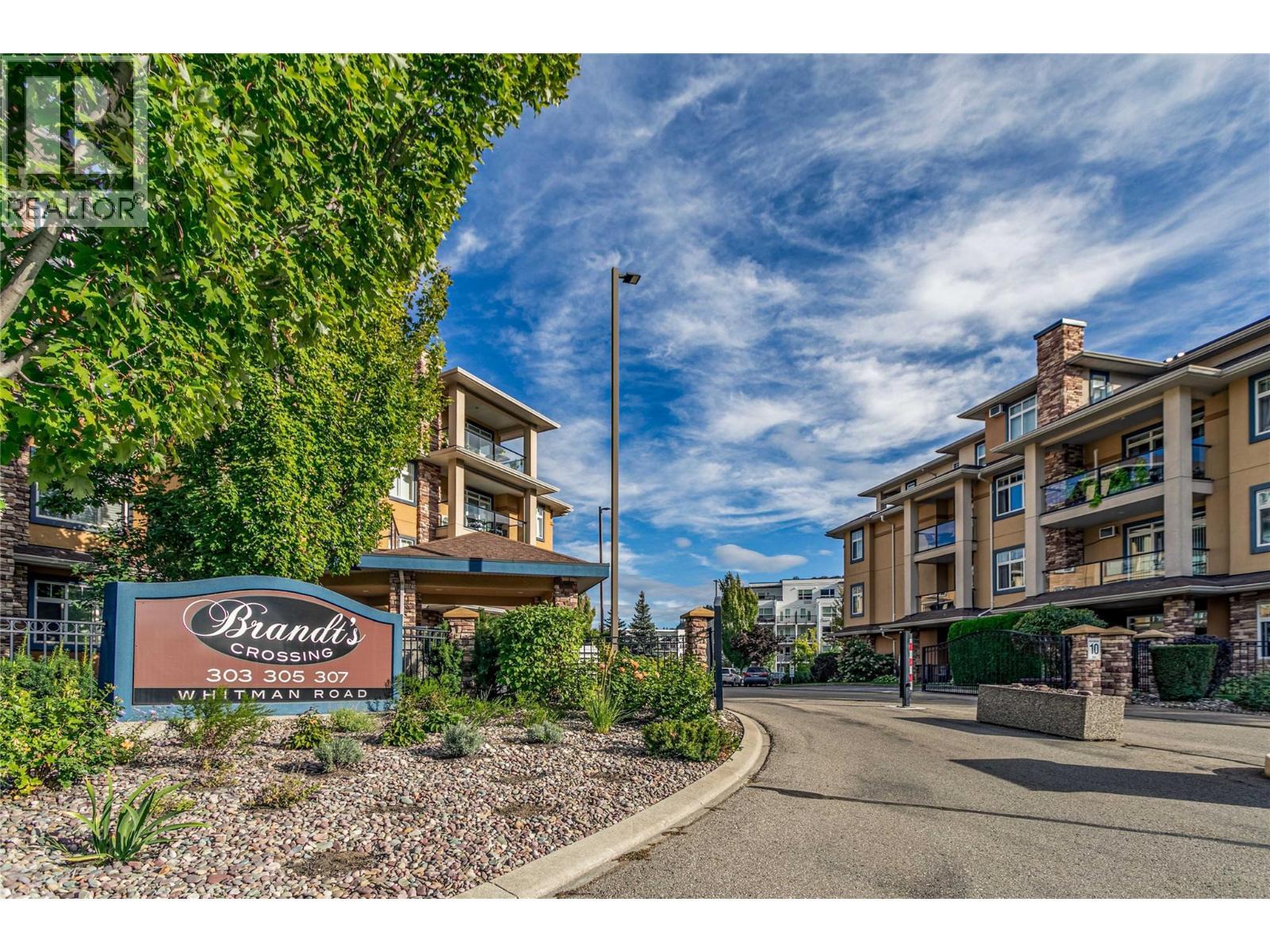 303 Whitman Road Unit# 307, Kelowna, BC - Outdoor With Balcony