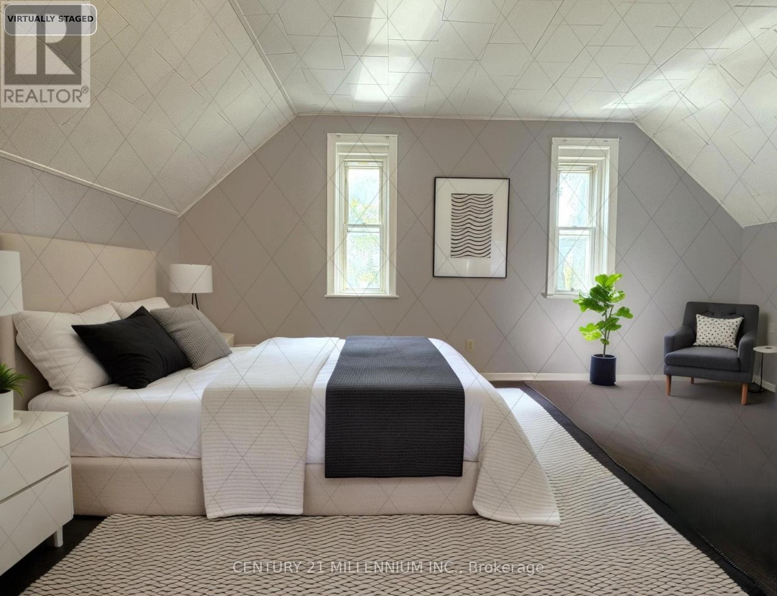 Virtually Staged - 598323 2Nd Line W, Mulmur, ON - Indoor Photo Showing Bedroom