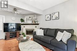 Wood Burning Fireplace -