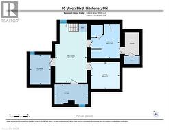 View of floor plan / room layout -