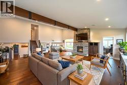 Living room digitally staged -