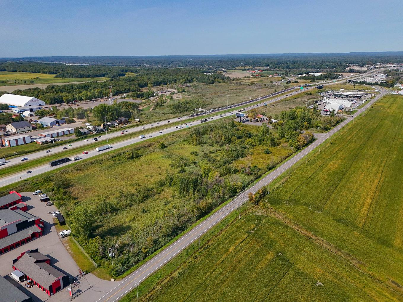 Aerial photo - Mtée Guénette, Mirabel, QC