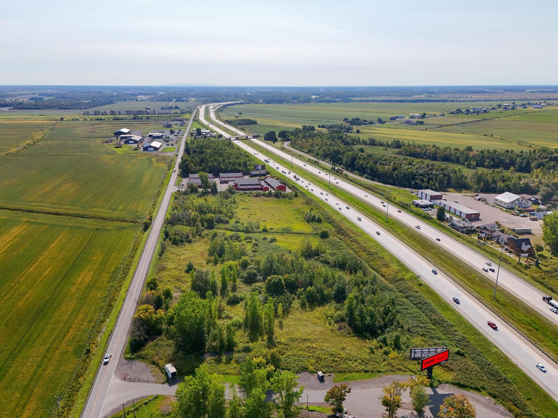 Photo aérienne - Mtée Guénette, Mirabel, QC