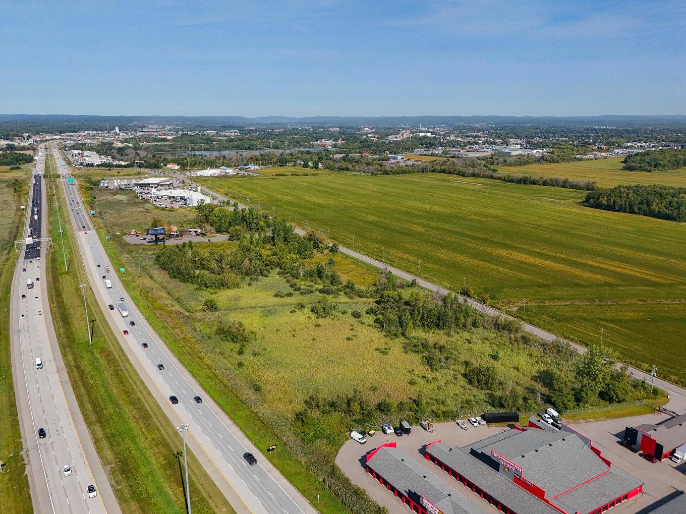 Aerial photo - Mtée Guénette, Mirabel, QC
