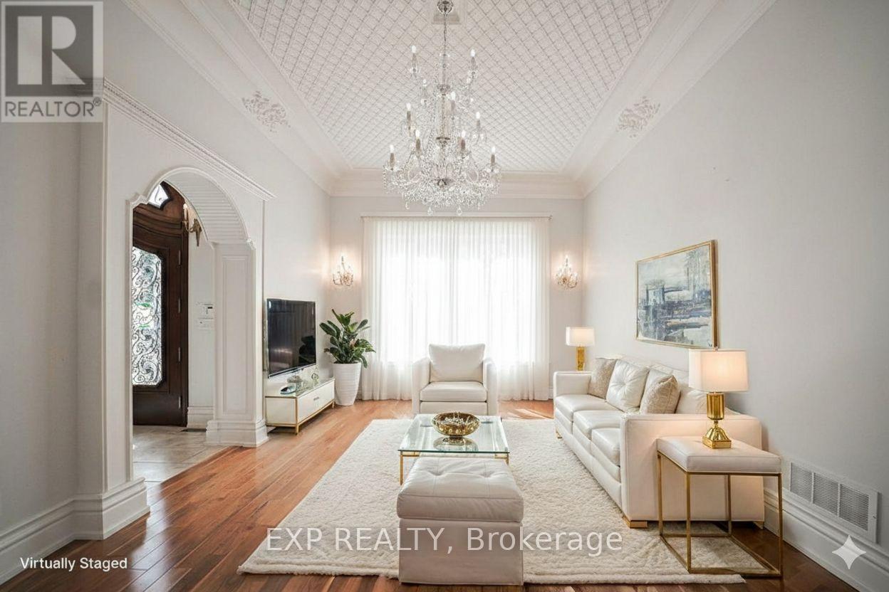 Virtually Staged - 68 Davidson Drive, Vaughan, ON - Indoor Photo Showing Living Room