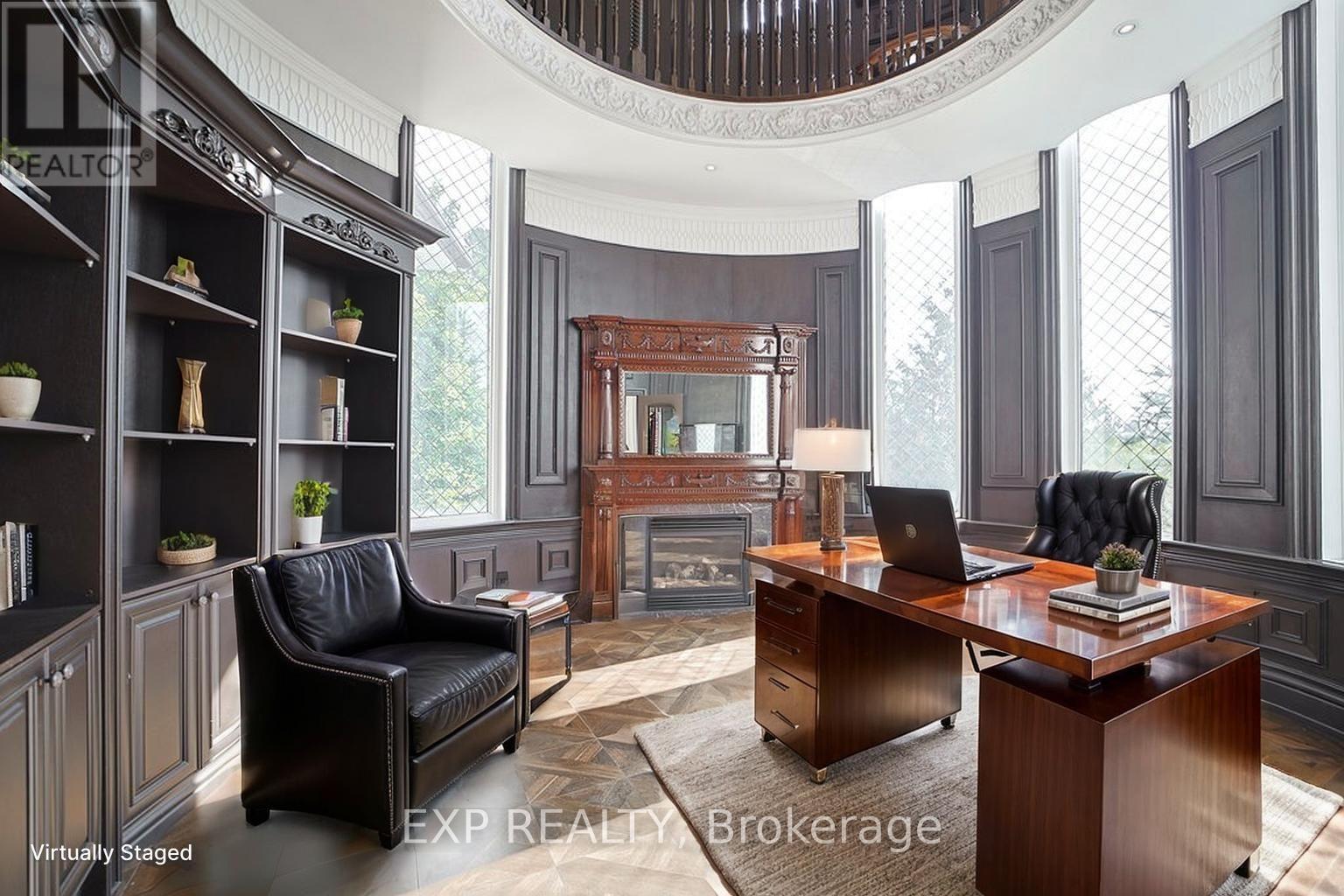 Virtually Staged - 68 Davidson Drive, Vaughan, ON - Indoor Photo Showing Office