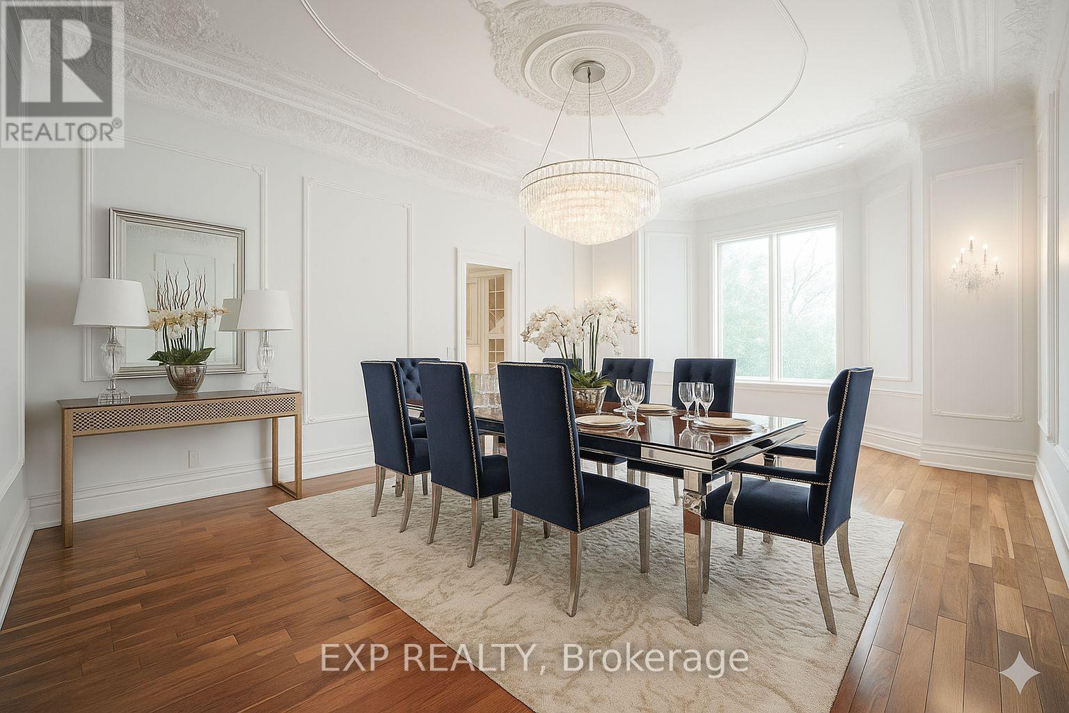Virtually Staged - 68 Davidson Drive, Vaughan, ON - Indoor Photo Showing Dining Room