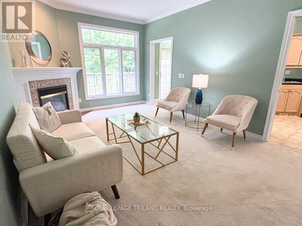 7 - 10 Cadeau Terrace, London South (South A), ON - Indoor Photo Showing Living Room With Fireplace