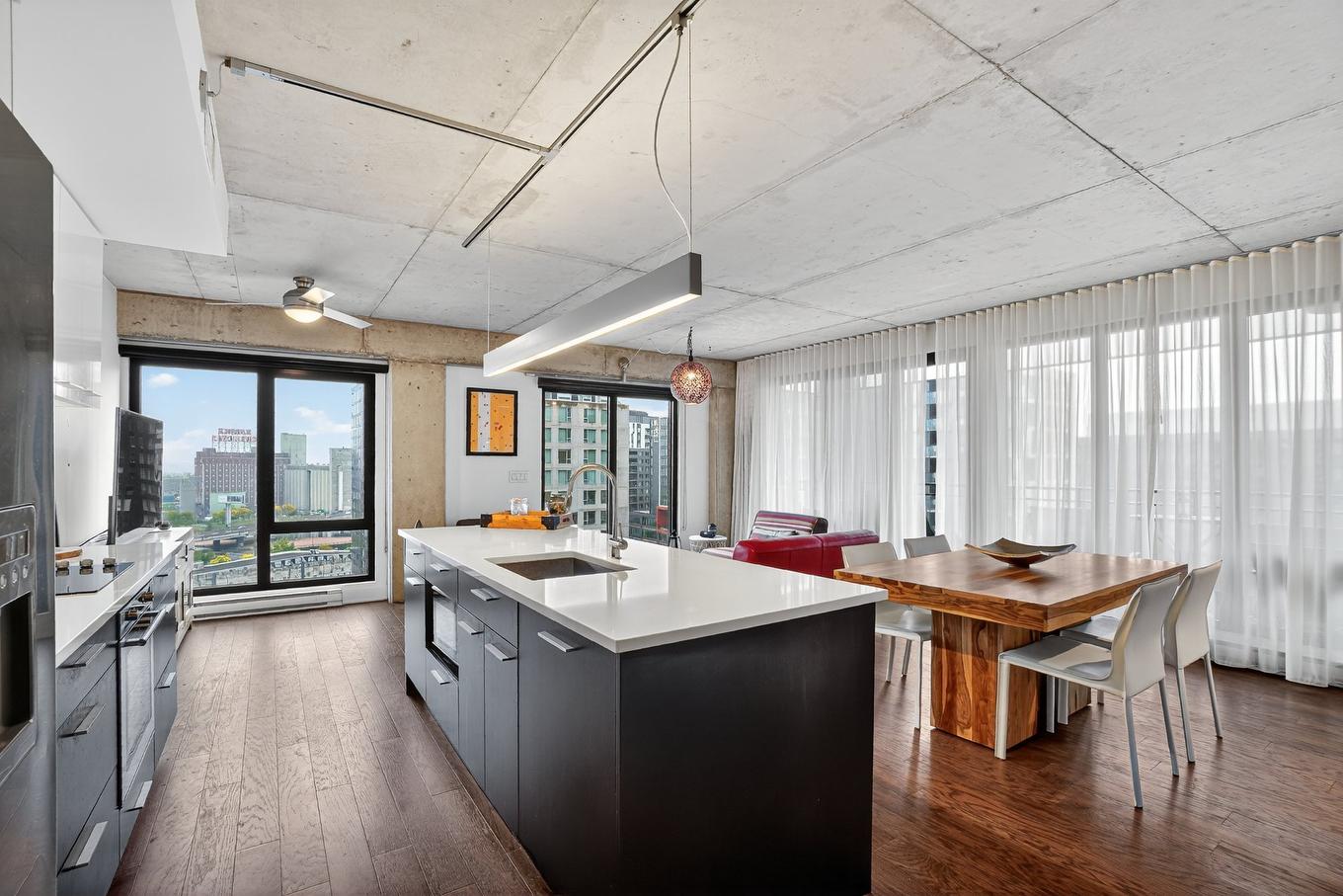 Cuisine - 1801-1000 Rue Ottawa, Montréal (Le Sud-Ouest), QC - Indoor Photo Showing Kitchen