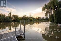Newly installed dock - launch your kayak here! -