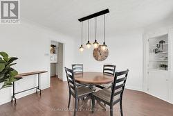 Separate dining room -