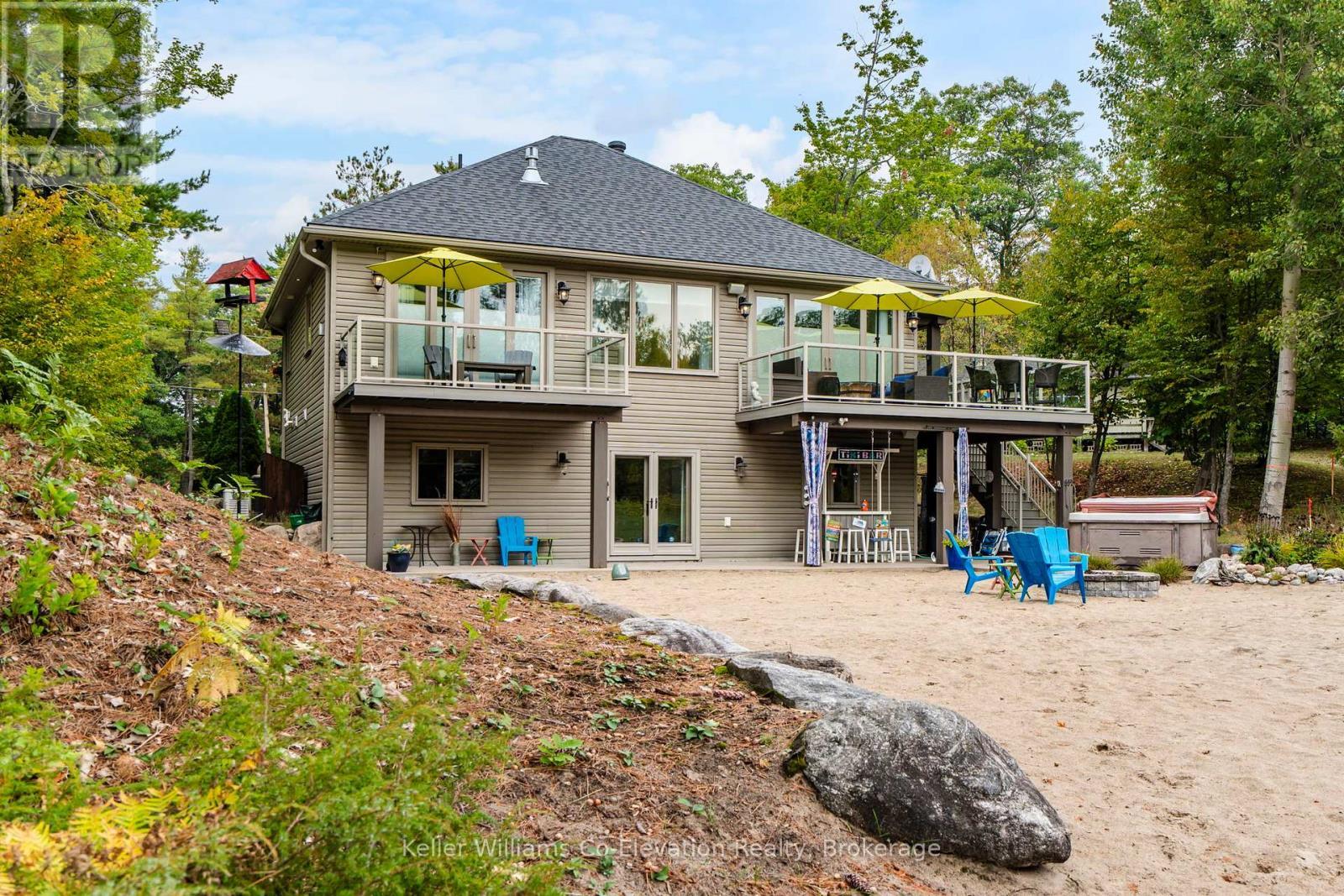 15 Rue De Parc, Tiny, ON - Outdoor With Balcony With Deck Patio Veranda