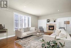 Overlooks the backyard -