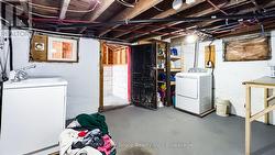 Shared Lower level laundry -