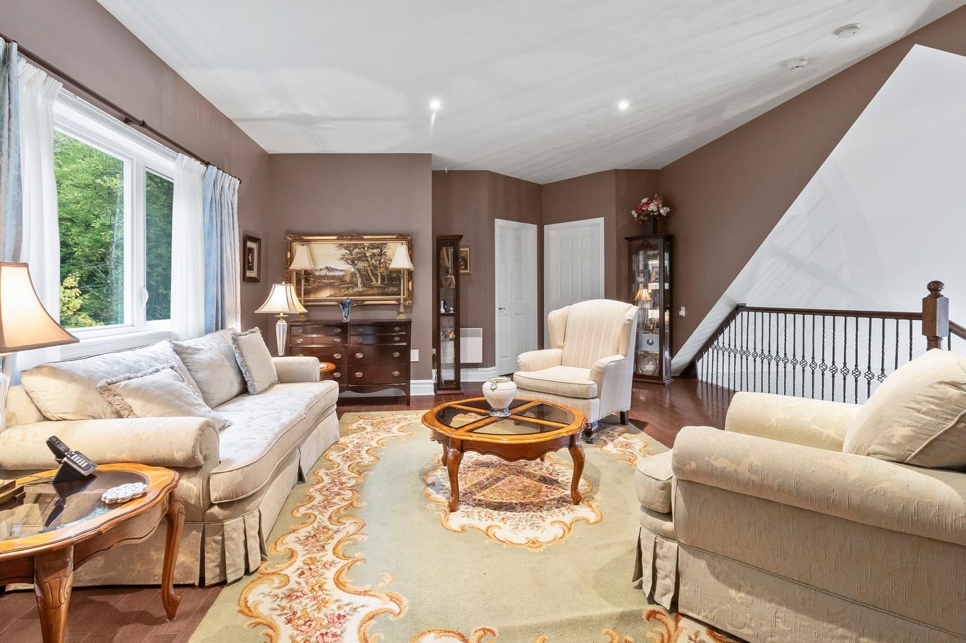 Mezzanine - 4 Ch. Du Colibri, Val-Des-Lacs, QC - Indoor Photo Showing Living Room