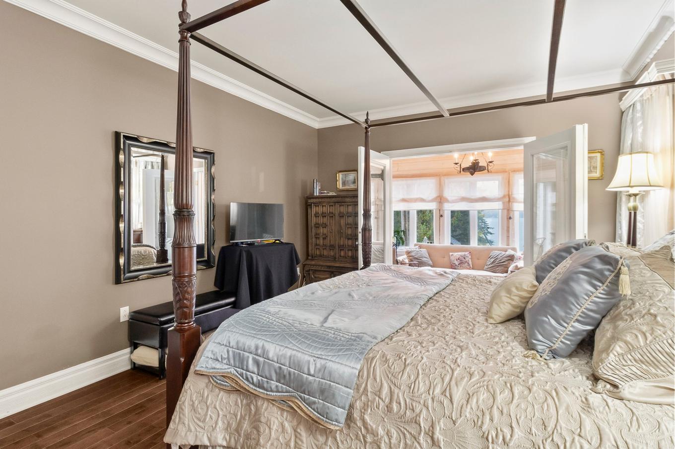 Primary bedroom - 4 Ch. Du Colibri, Val-Des-Lacs, QC - Indoor Photo Showing Bedroom