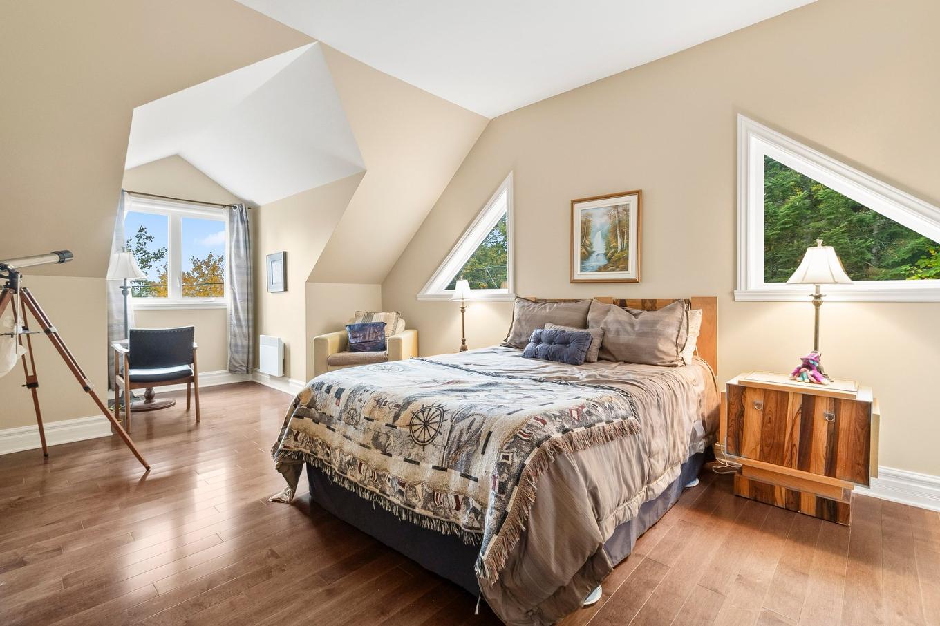 Bedroom - 4 Ch. Du Colibri, Val-Des-Lacs, QC - Indoor Photo Showing Bedroom