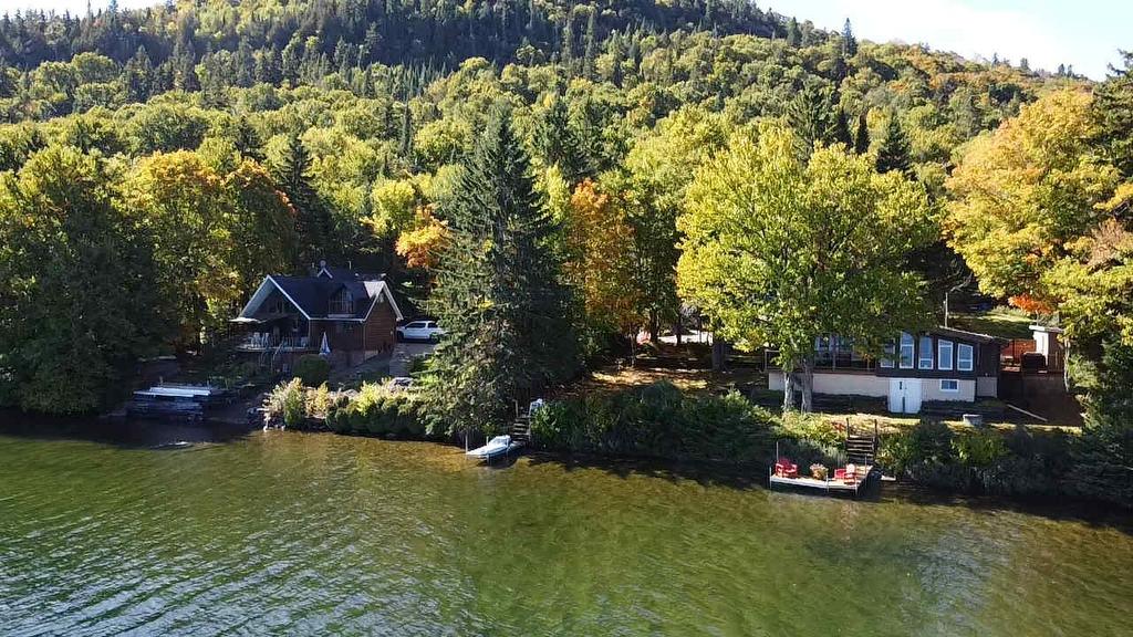 Access to a body of water - 4 Ch. Du Colibri, Val-Des-Lacs, QC - Outdoor With Body Of Water With View