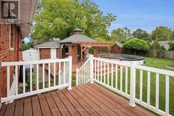 Deck off of primary bedroom -