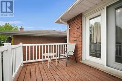 Deck off of primary bedroom -