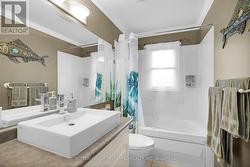 Jetted tub and new toilet, sink & faucet. -