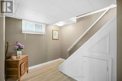 New vinyl laminate flooring on stairs & small area -